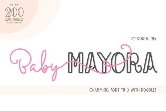 Baby Mayora: A Playful Trio for Creative Projects