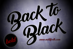 Back to Black: More Than a Font, It's a Vibe