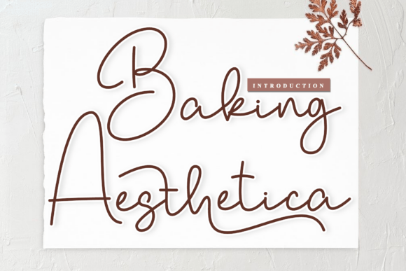 Baking Aesthetica: The Artisanal Script for Modern Brands