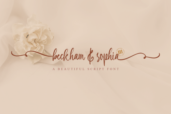 Beckham & Sophia: Your Go-To Handwritten Font for Authentic Design