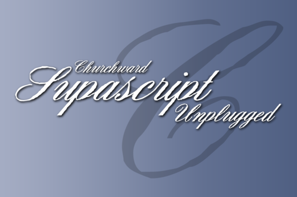 Churchward Supascript: An Elegant Script for Modern Design