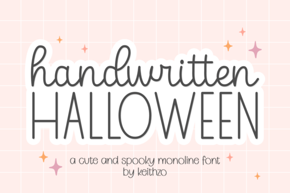 Handwritten Halloween: A Monoline Script for Spooky Season