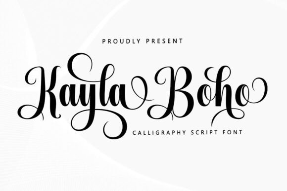 Kayla Boho: A Script Font for Modern Brand Elegance