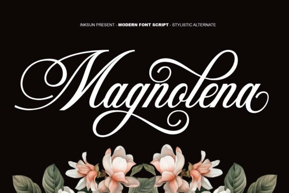 Magnolena: A Modern Script Font for Elegant Branding