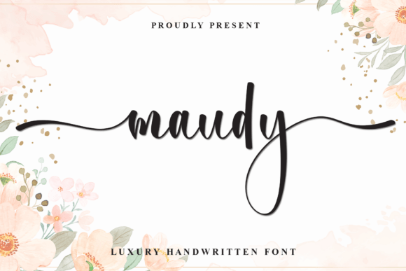 Maudy: The Signature Font for Luxury Branding