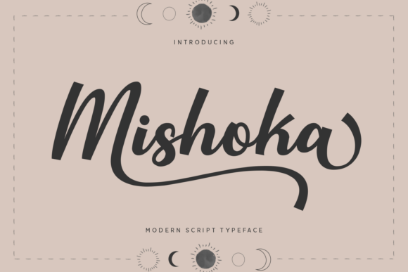 Mishoka: The Modern Script Font for Bold Brands