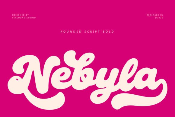Nebyla Font: The Bold Script That Balances Personality and Professionalism