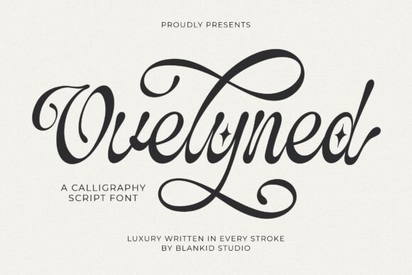 Ovelyned: Capturing Artistic Flair in Modern Typography