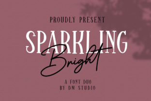 Sparkling Bright Duo: A Modern Font Pairing for Chic Designs