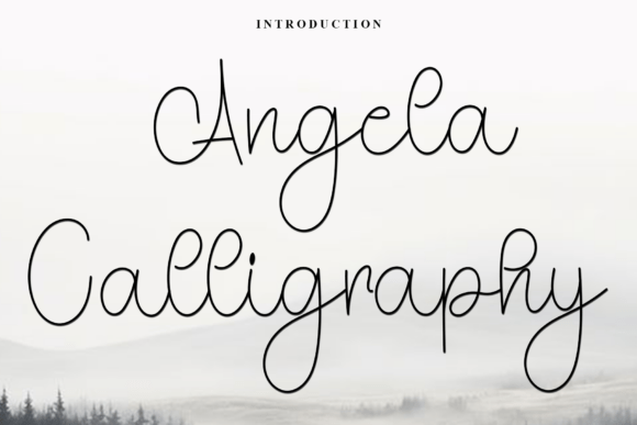 The Gentle Elegance of Angela Calligraphy